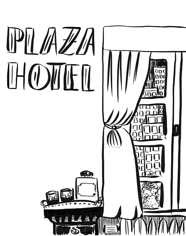 affiche plaza hotel